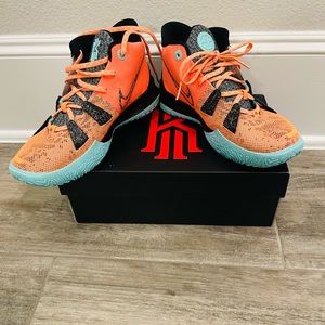 Nike Kyrie 7 size 6Y multicolor funky fresh sneakers